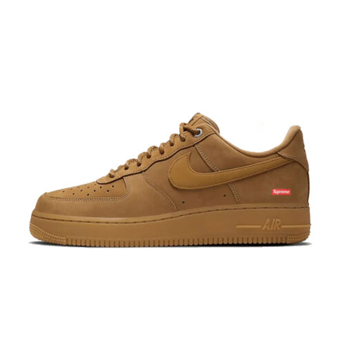 Air Force I Low x Supreme 'Flax'
