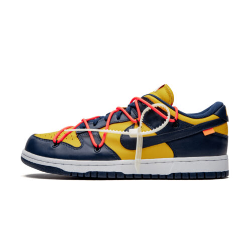 Dunk Low x Off White 'Navy'