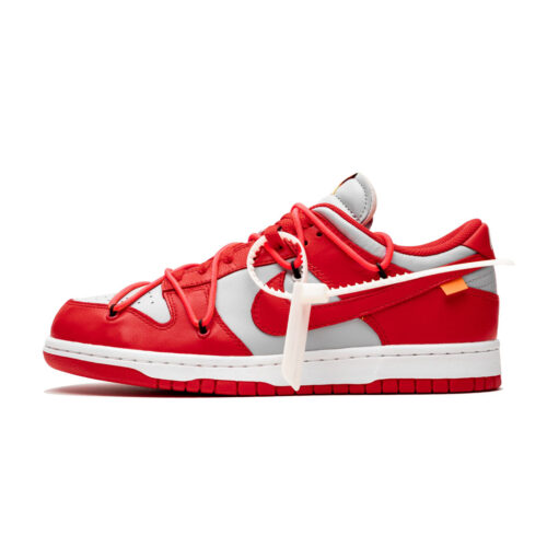 Dunk Low x Off White 'Red'