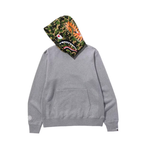 ABC Camo Shark Pullover Hoodie