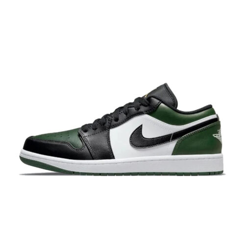 Retro 1 Low Green Toe