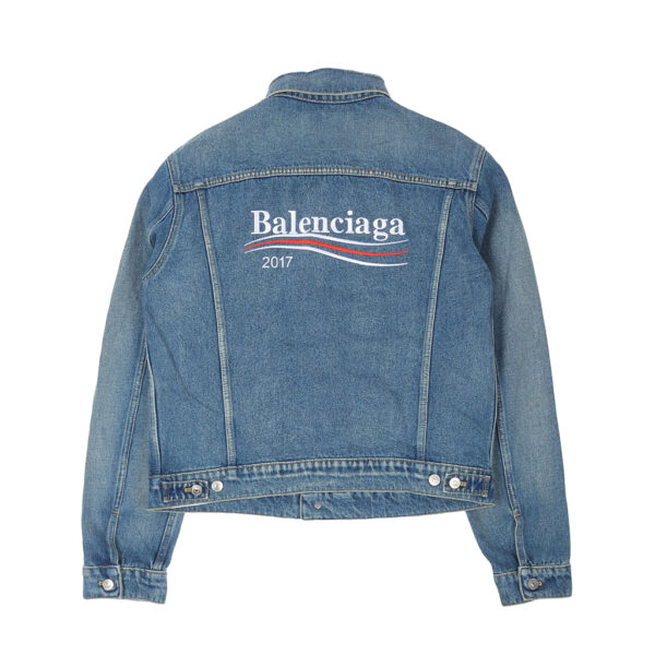 Balenciaga Denim Campaign Trucker Jacket