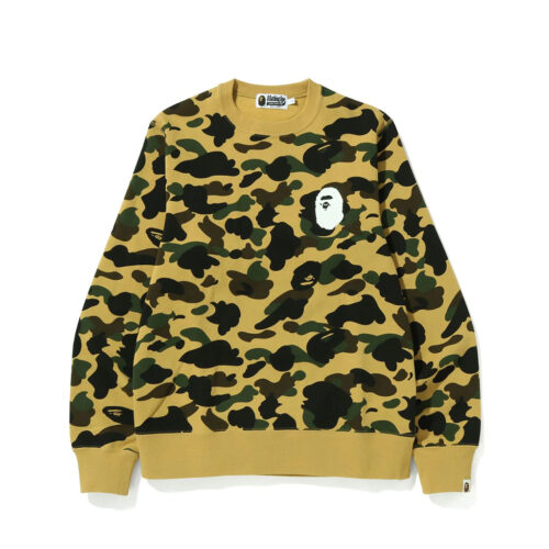 1st Camo Ape Head Crewneck