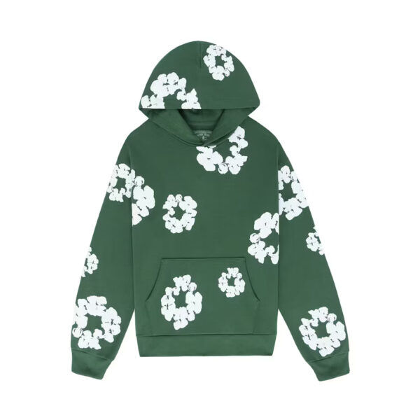 Cotton Wreath Hoodie
