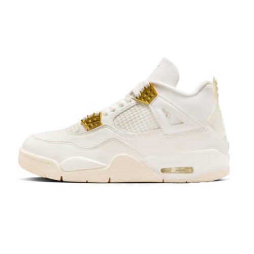 Air Jordan 4 Metallic Gold