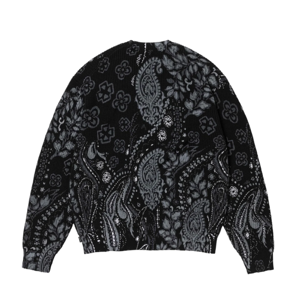 Printed Paisley Sweater