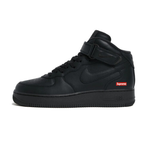 Air Force 1 Mid x Supreme Black