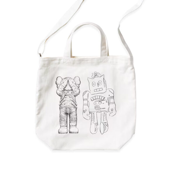 Kaws x Andy Warhol Tote Bag