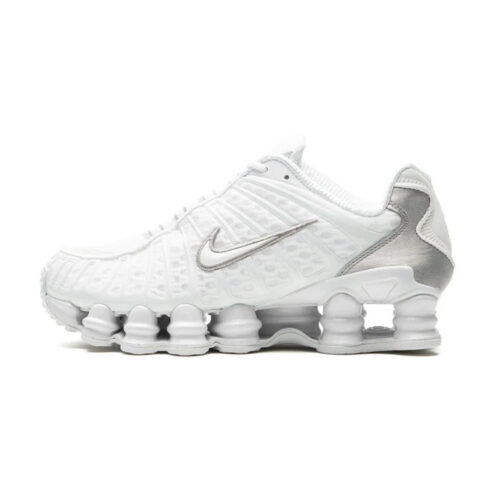 Shox TL White Metallic Silver Max Orange W