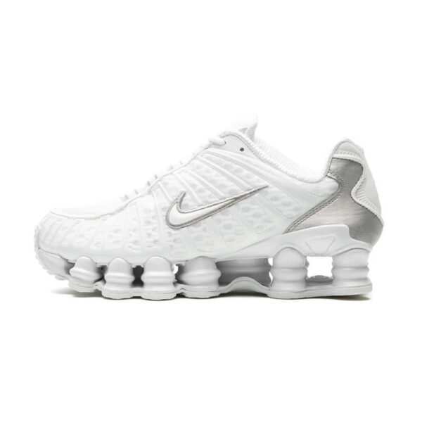 Shox TL White Metallic Silver Max Orange W