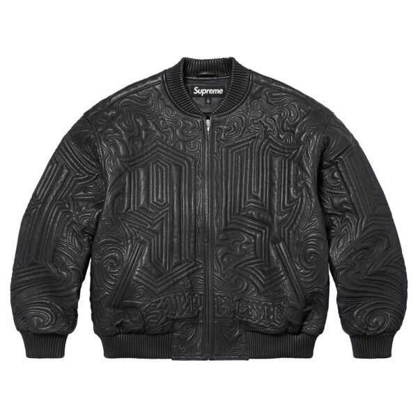 MR Cartoon Leather Jacket