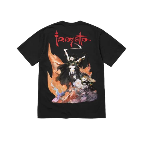 Frazetta Woman With Scythe Tee
