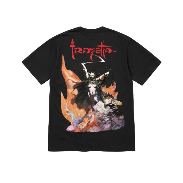 Frazetta Woman With Scythe Tee