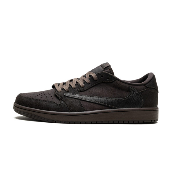 Jordan 1 Low x Travis Scott Velvet Brown
