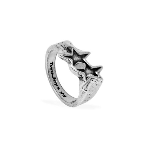 TwoJeys: Tilted Icon Ring