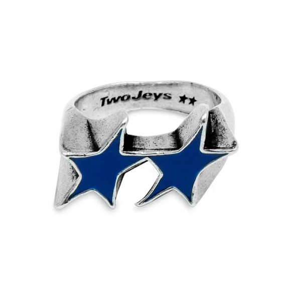 TwoJeys: Icon Enameled Single Ring