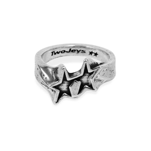 TwoJeys: Tilted Icon Ring