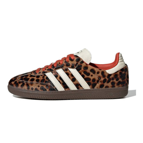Adidas Samba OG Preloved Red Leopard W