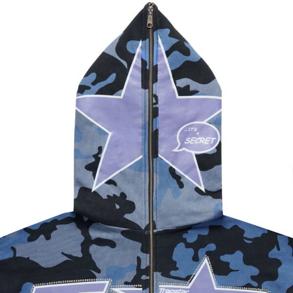 TS Star Camo Zip Hoodie