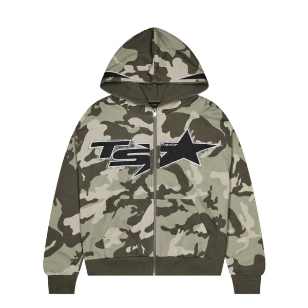 TS Star Camo Zip Hoodie