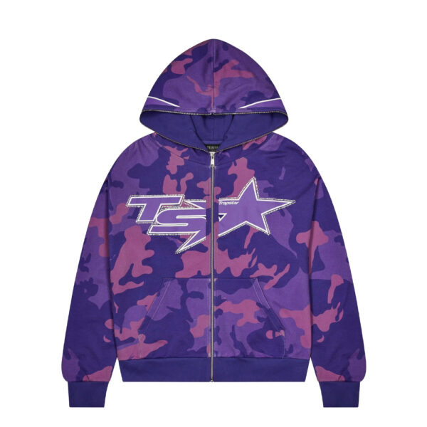 TS Star Camo Zip Hoodie