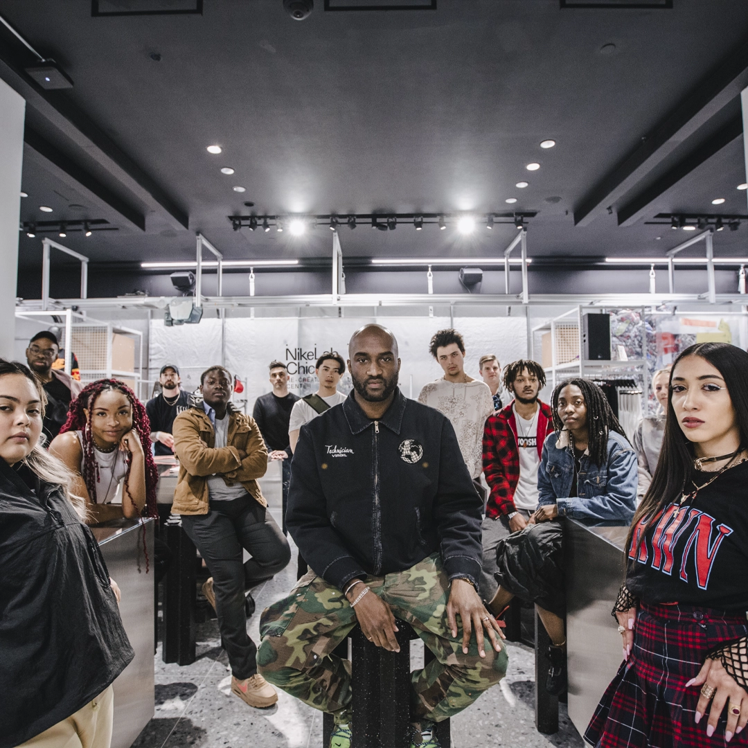 Virgil Abloh w NikeLab Chicago
