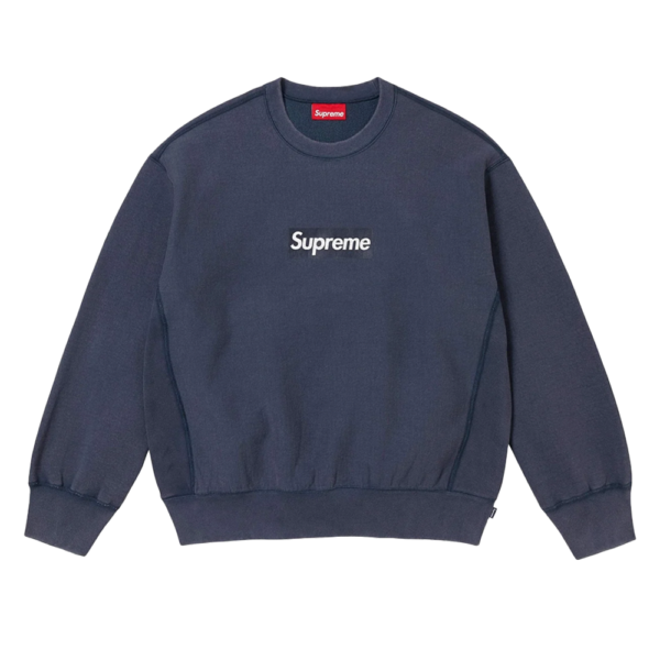 Washed Box Logo Crewneck