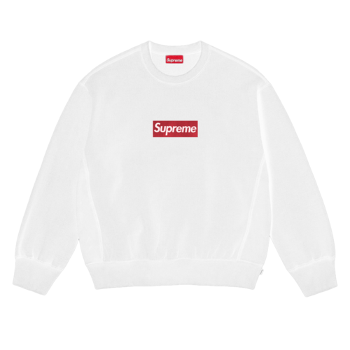 Washed Box Logo Crewneck