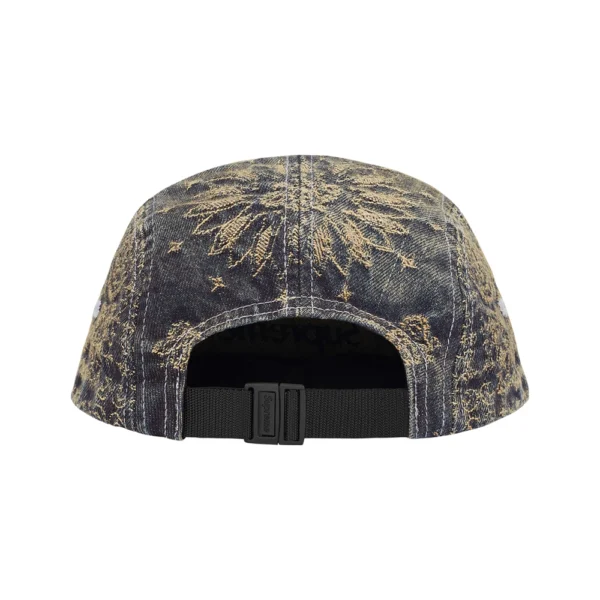Bandana Jacquard Denim Camp Cap