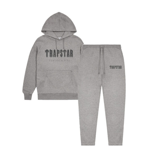 Chenille Decoded Hoodie Tracksuit Grey