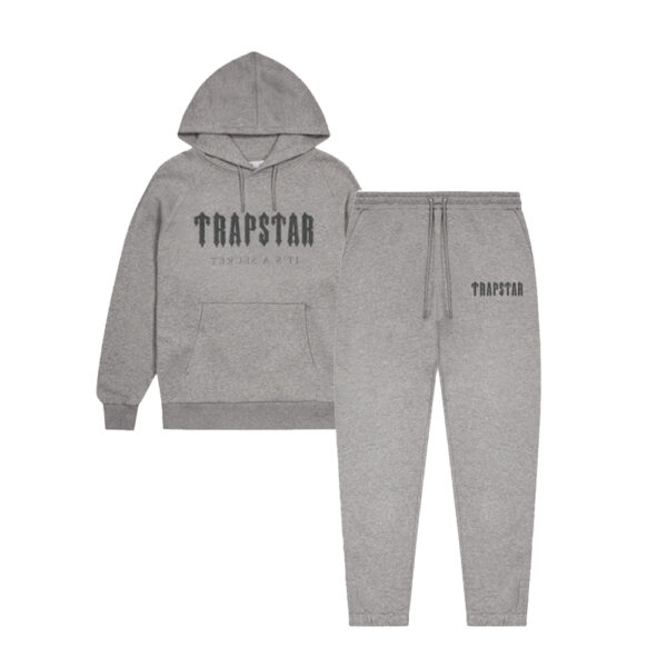 Chenille Decoded Hoodie Tracksuit Grey