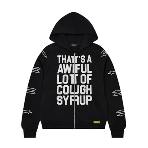 Cough Syrup Patchwork Hoodie
